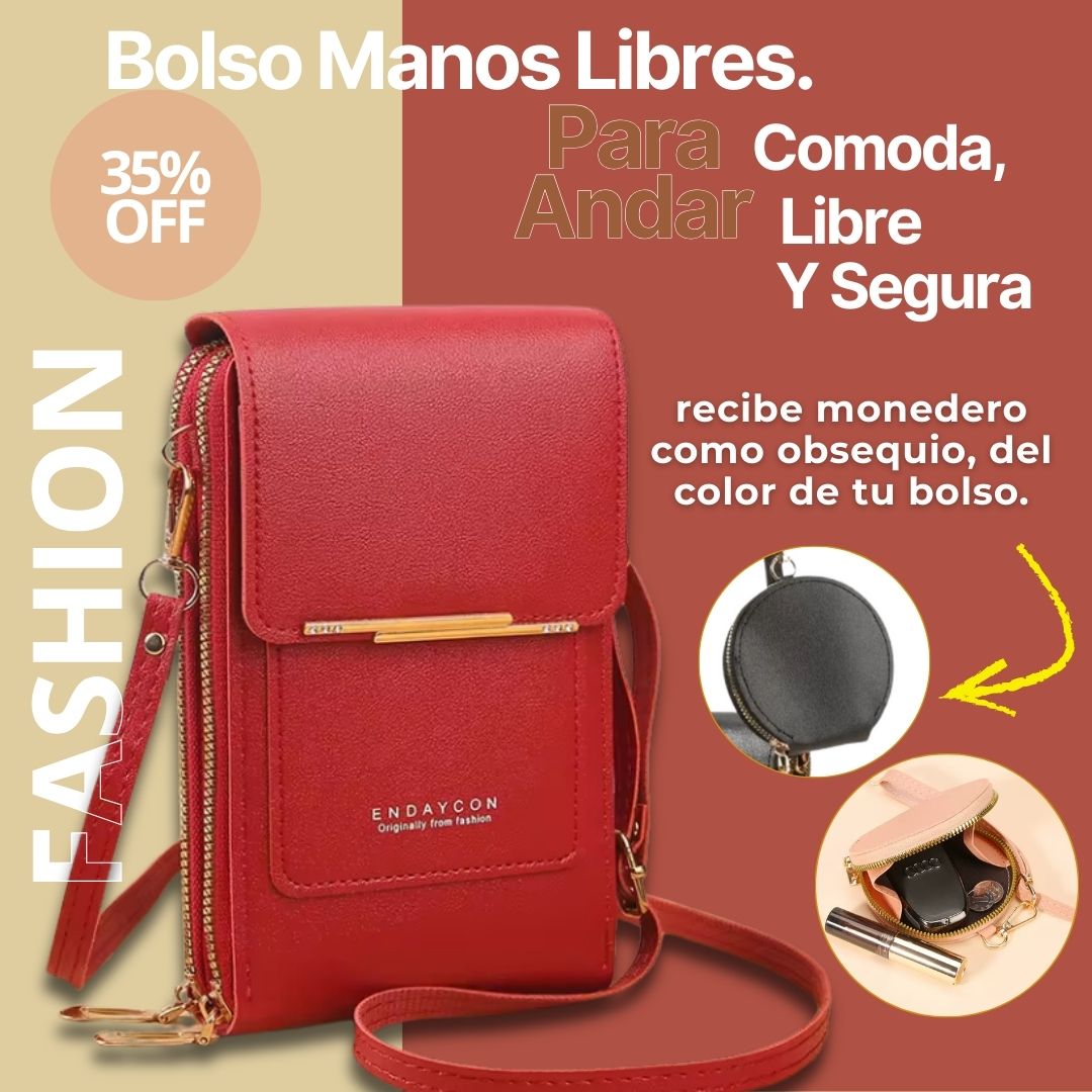 bolso manos libres antirobo