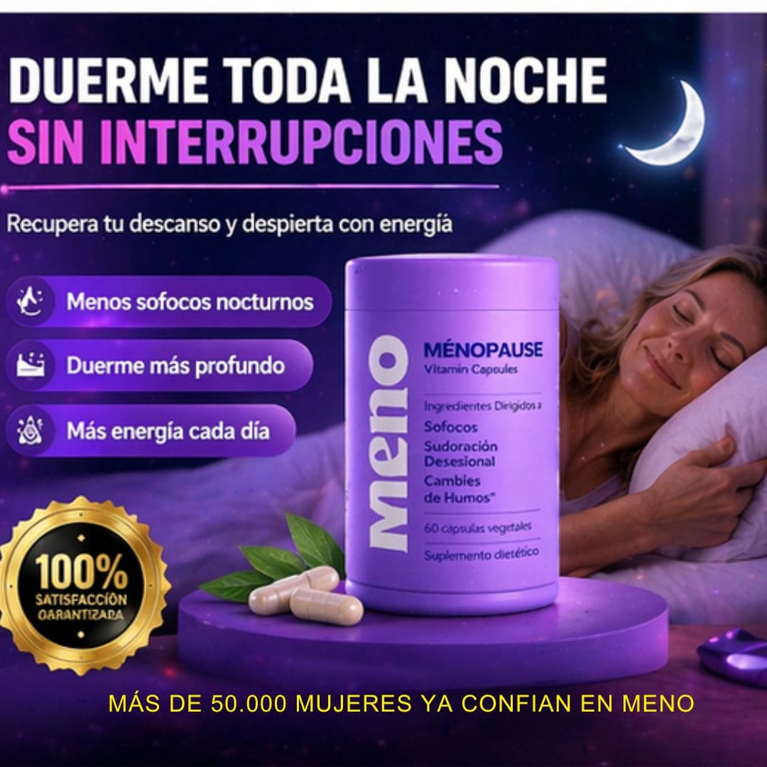 Meno | Menopause | Vitamina en capsula