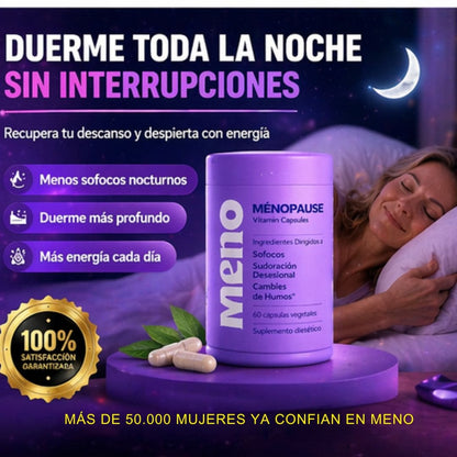 Meno | Menopause | Vitamina en capsula