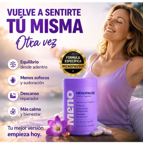 Meno | Menopause | Vitamina en capsula