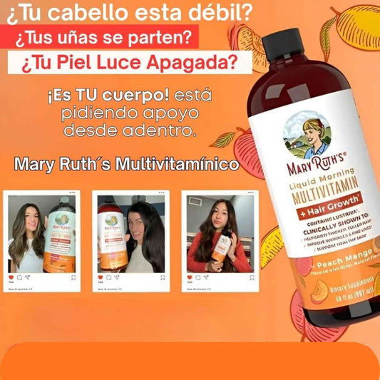 Multivitaminico Mary Ruths | Activador Celular 🧬