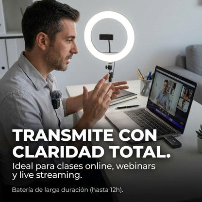 Microfono Solapa 3 en 1 | Android | Iphone | PC