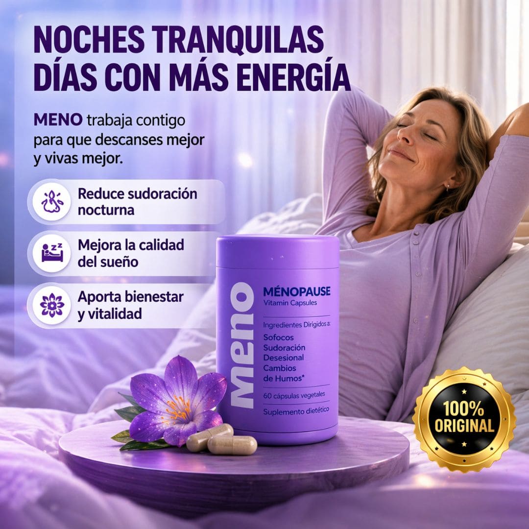 Meno | Menopause | Vitamina en capsula
