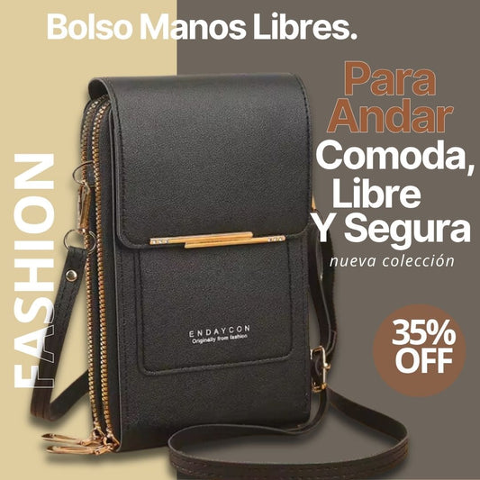 bolso antirrobo manos libre