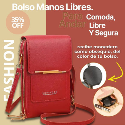 bolso manos libres antirobo