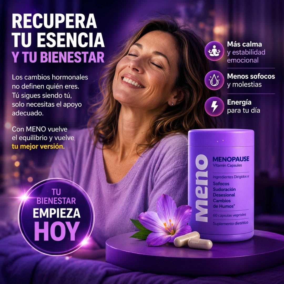 Meno | Menopause | Vitamina en capsula