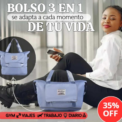 bolso expandible multifuncional